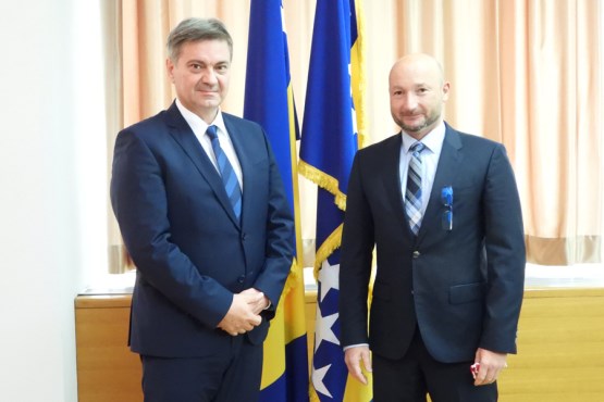 Predsjedatelj Zastupničkog doma dr. Denis Zvizdić razgovarao sa veleposlanikom Slovačke Republike u BiH 